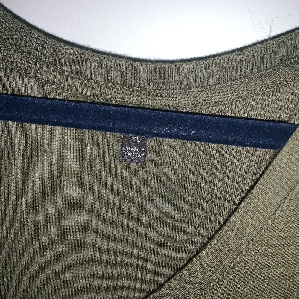 green dressy top
